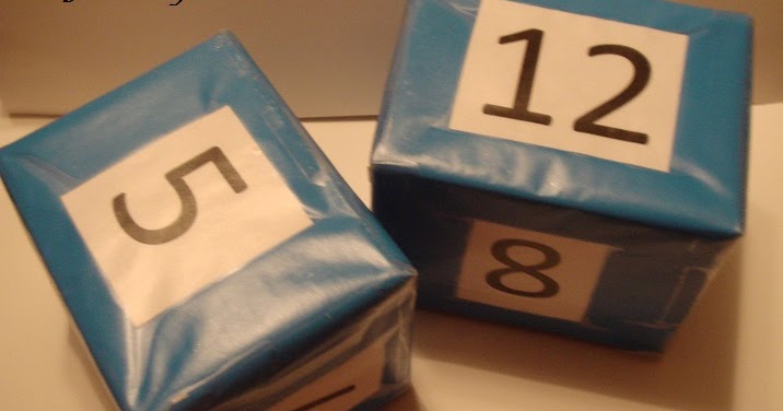 Mama Says Dance In The Rain: DIY Multiplication Cubes: A Fun Way to