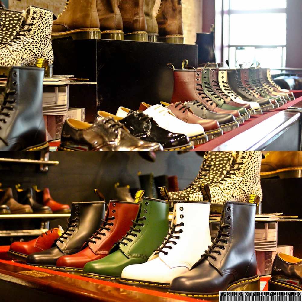 Dr. Martens Stomps to Philly