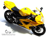 1:12 scale Suzuki GSX-R 600 K6 Yellow