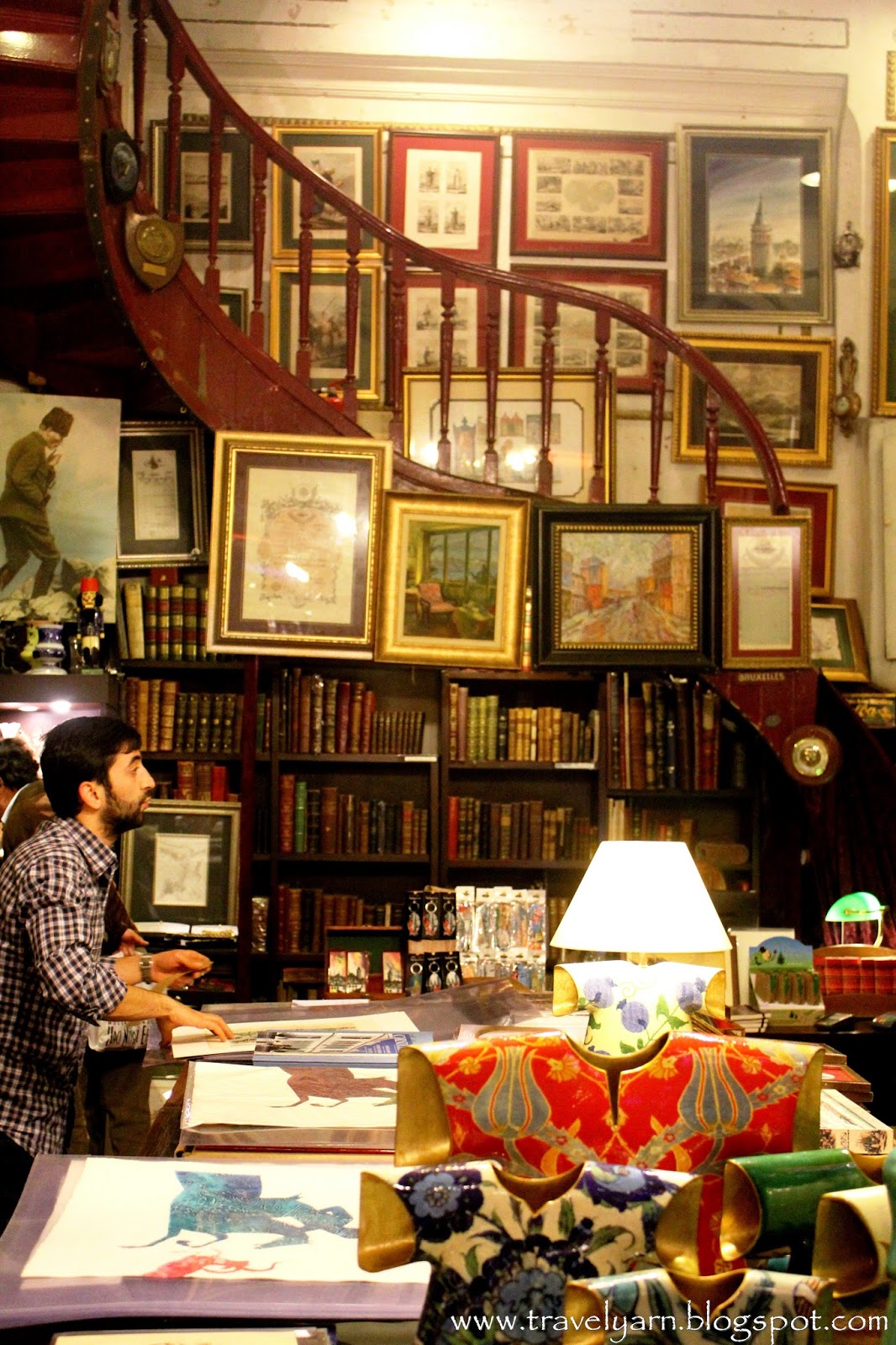 Impressions Of A Gypsy Mind Book Store Denizler Kitabevi In Istanbul Turkey
