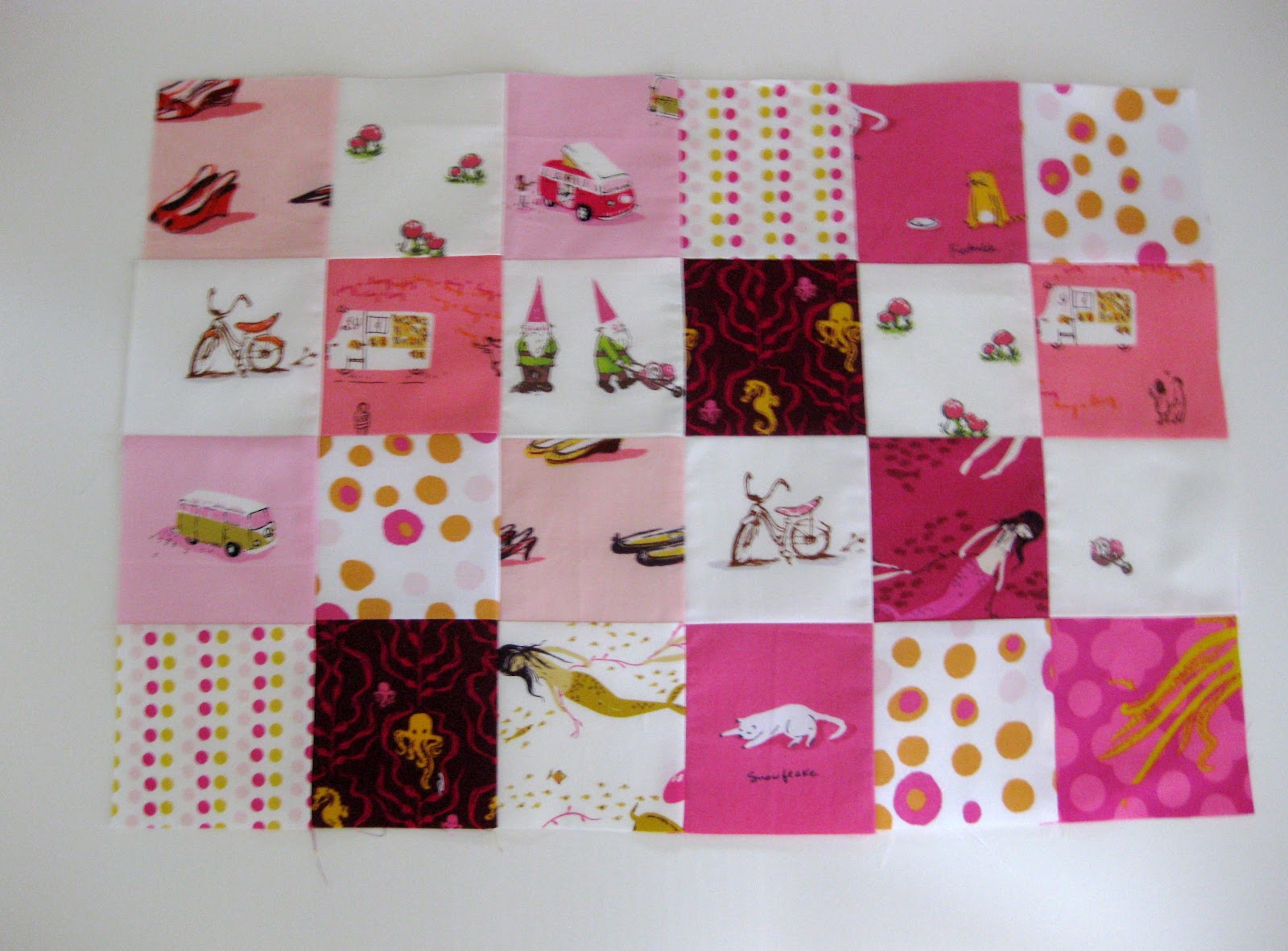 Fashioned by Meg Patchwork Placemat Tutorial