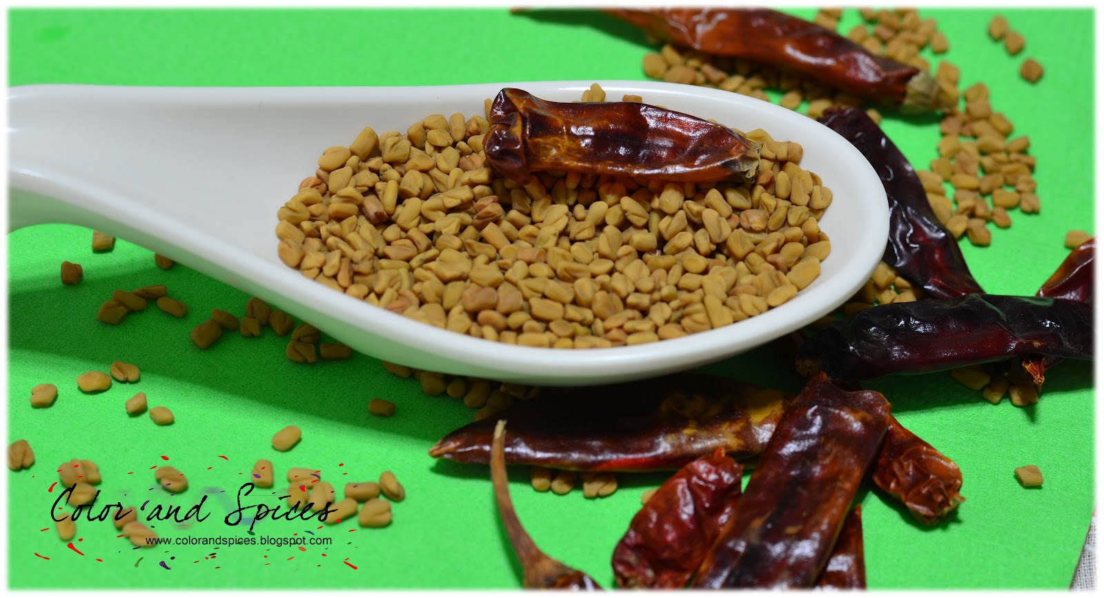 Color and Spices Kasuri Methi murg..Fenugreek chicken curry