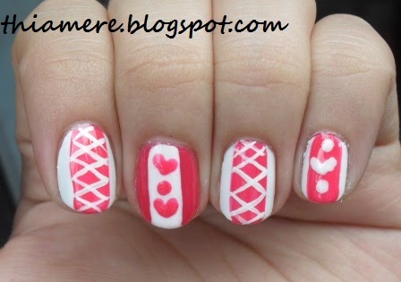 ~on beauty stuff and what else's....~: Weekend Nails:Girly Pink for