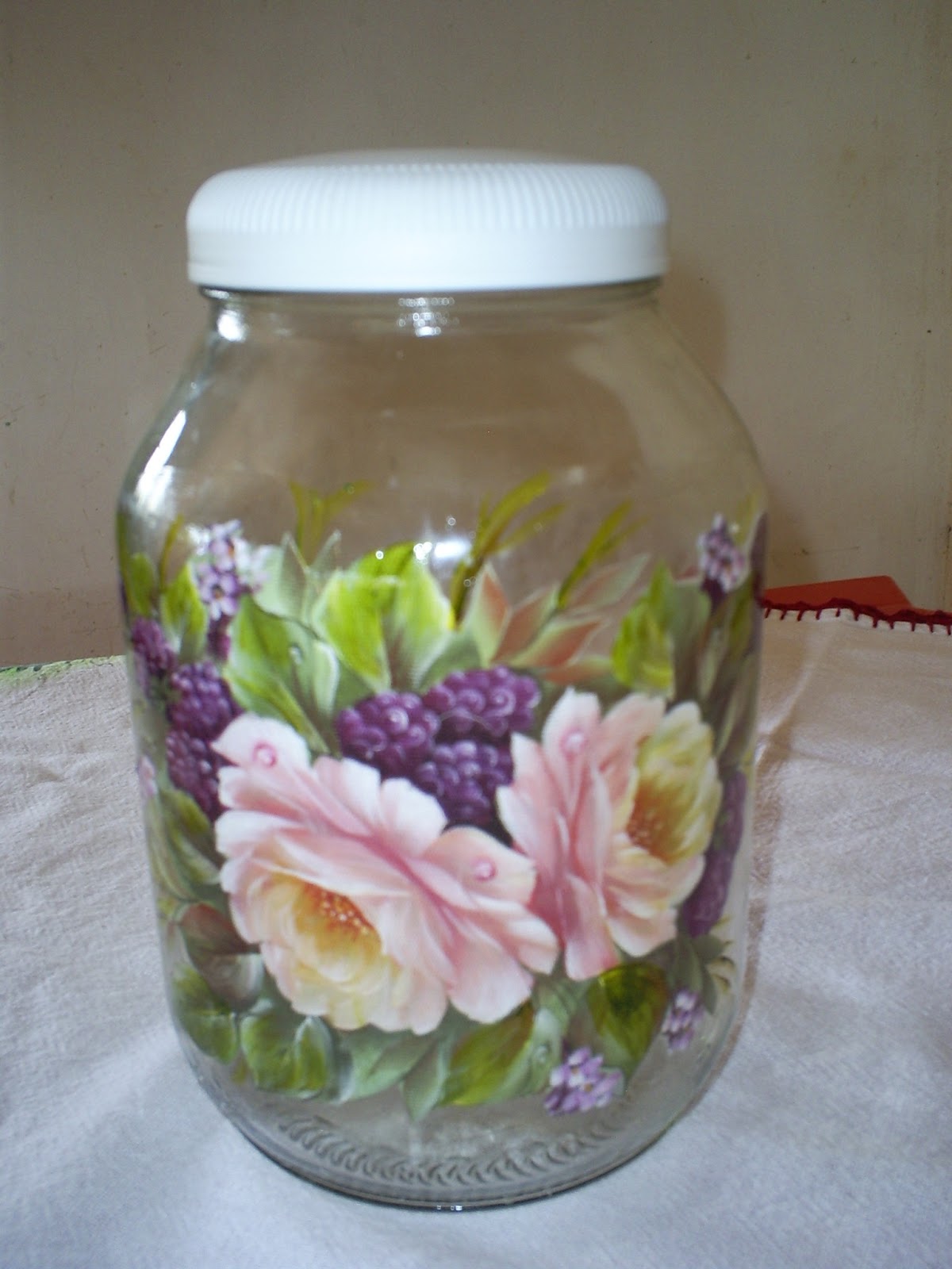 Mami Pinturas & Artesanatos Découpage em vidros