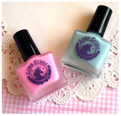 Lime Crime Nail Polishes Les Desserts d'Antoinette Lime Crime Nail Polishes Les Desserts d'Antoinette
