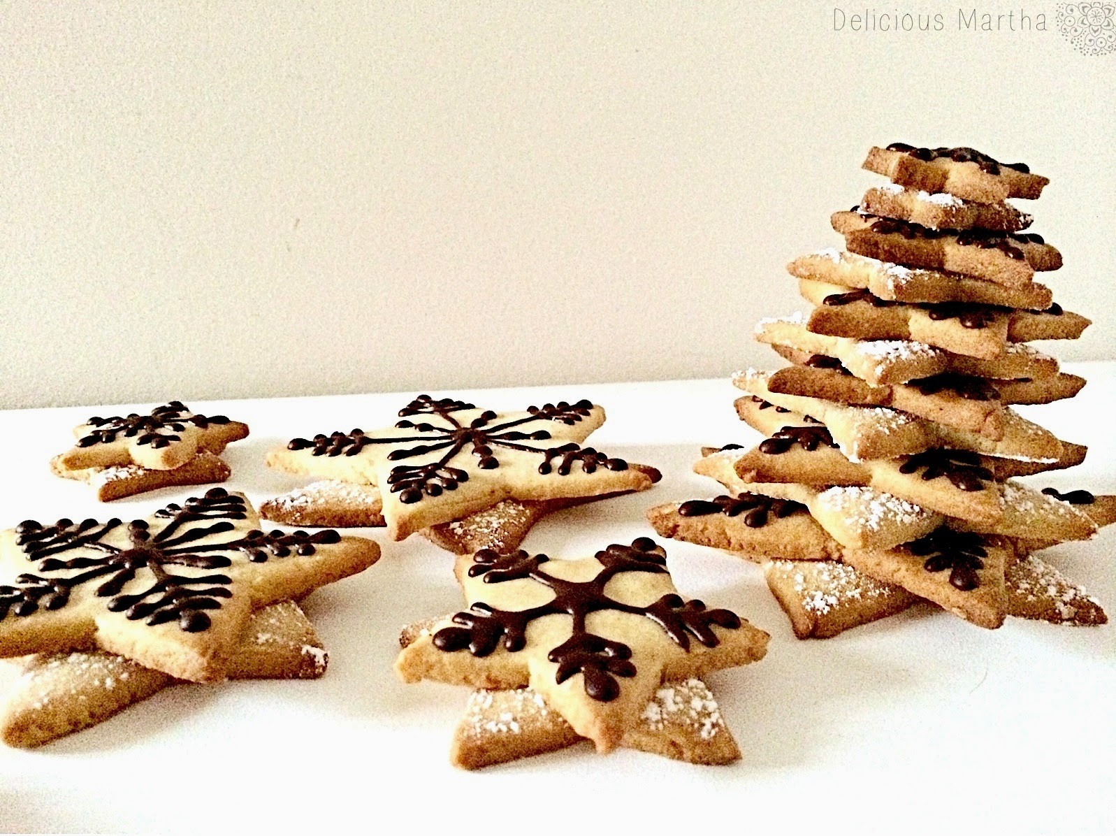 Cookie Christmas Trees (Árboles de galleta)