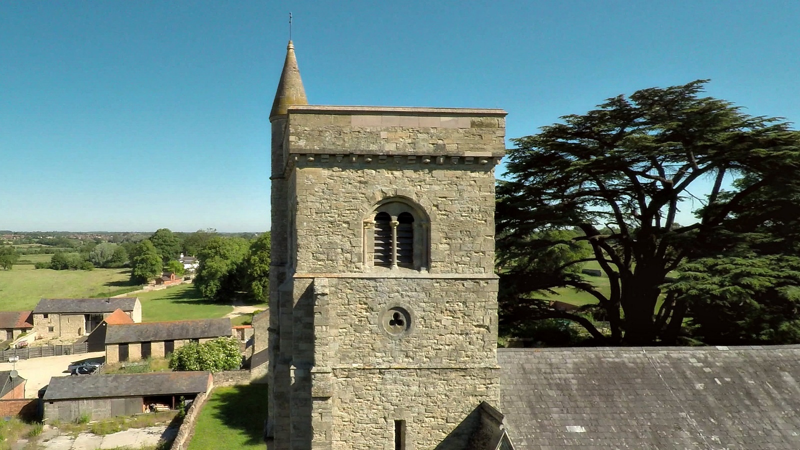 Stony Stratford some elevated views All Saint's Church, Calverton 30