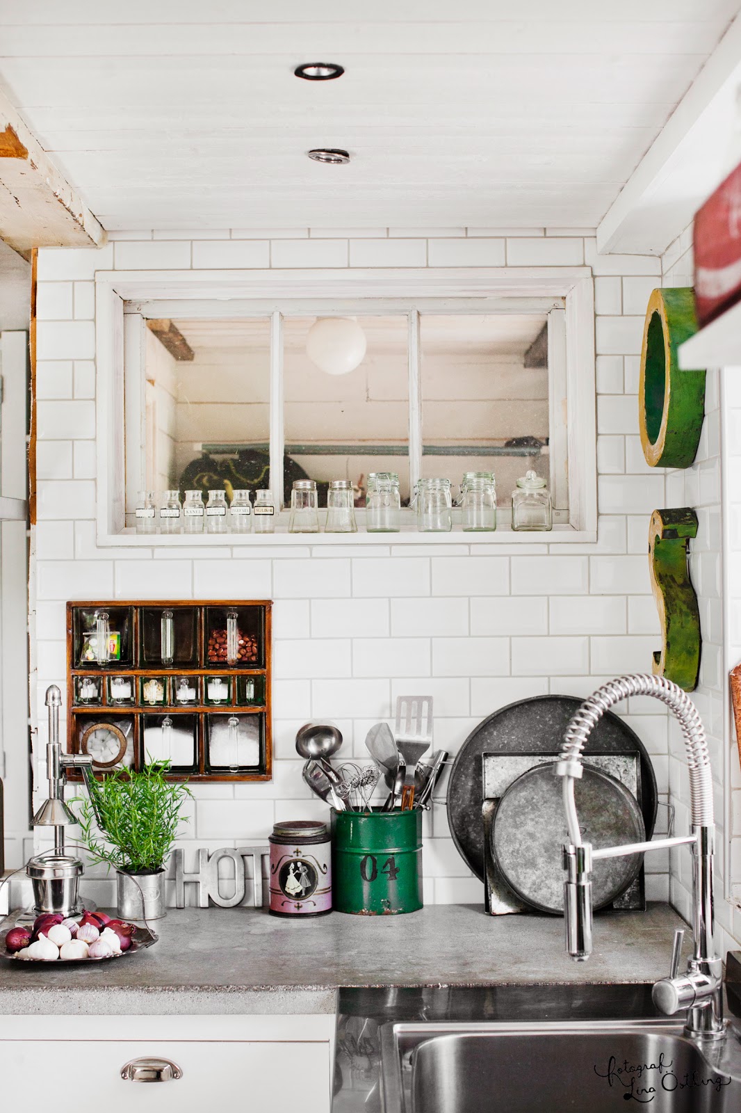Vintage: fru vintage kök i hus & hem