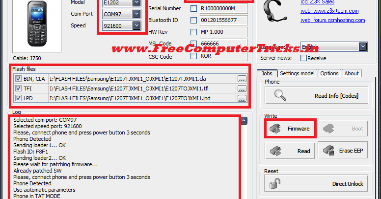 samsung 2g tool v 3.5.0040