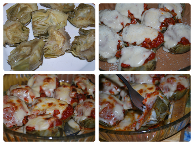 Alcachofas Gratinadas