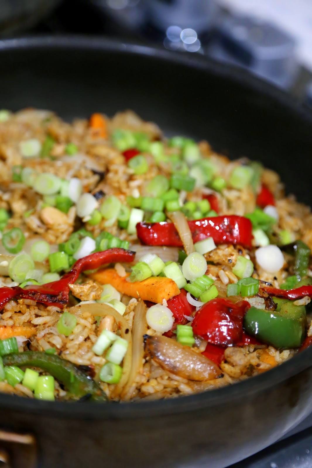 Sreelus Tasty Travels Spicy Mexican Dirty Rice Loaded With Vegetables