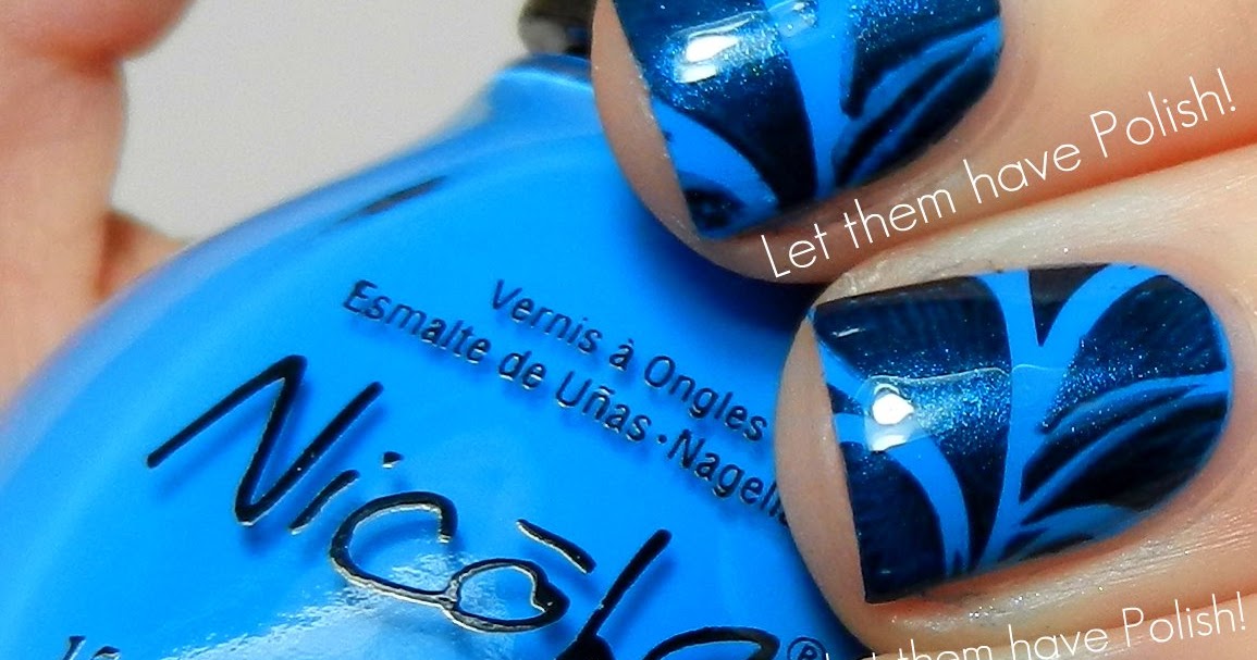 Let them have Polish! Blue Nails for World Diabetes Day!