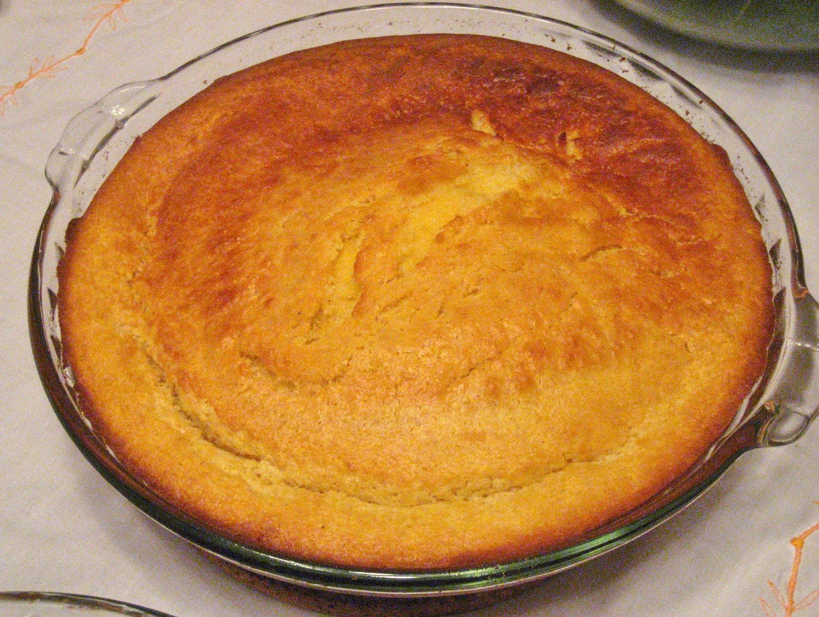 The Foodie Next Door CustardFilled Corn Bread