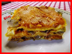 Lasagna con zucca e funghi