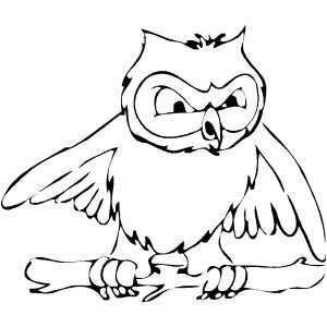 Baby Owl Coloring Page Baby Owl Coloring Page