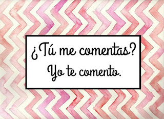 ¿Tú me comentas? Yo te comento.