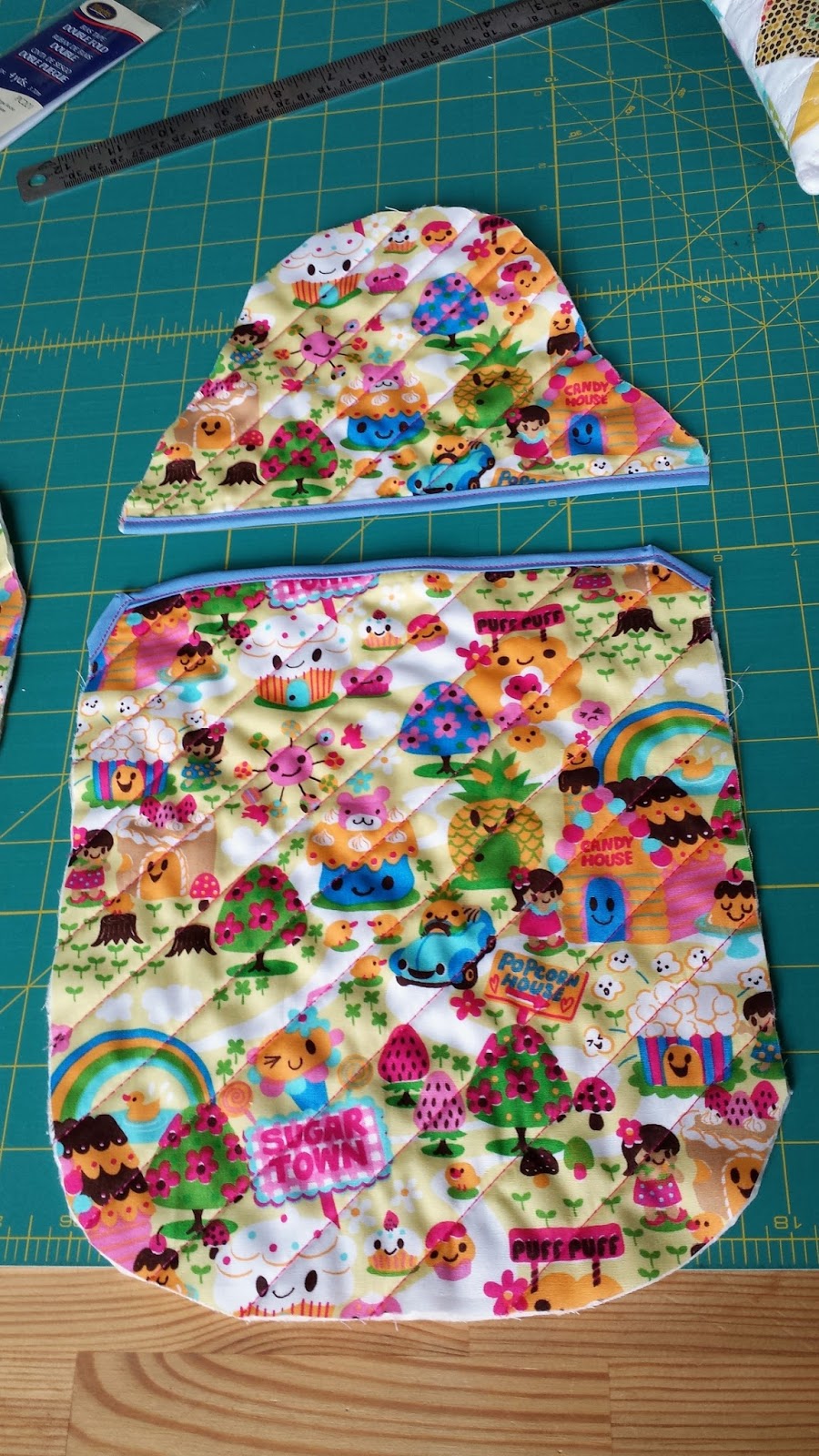 irish thREDhead Quilted Hot Water Bottle Cover A Quick Tutorial