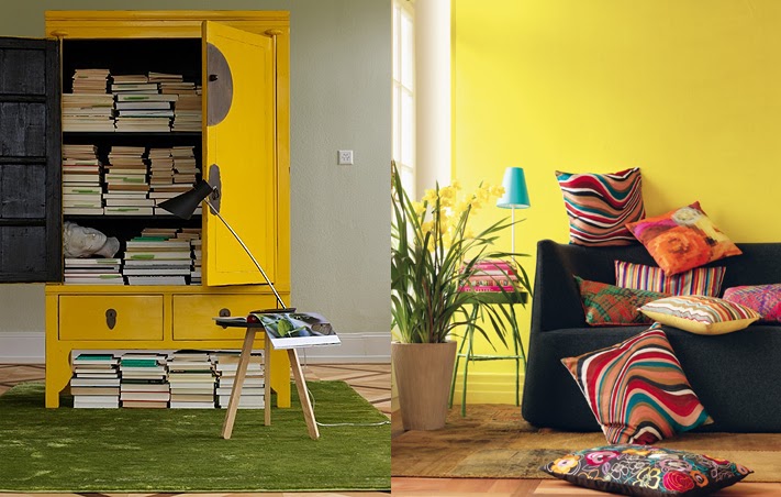 Fotos de Salas Color Amarillo | Ideas para decorar, diseñar y mejorar