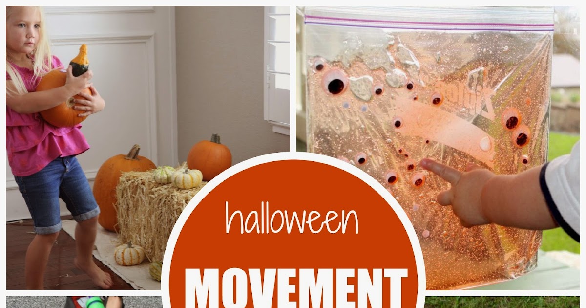 Toddler Approved! Halloween Themed Movement Activities for Kids