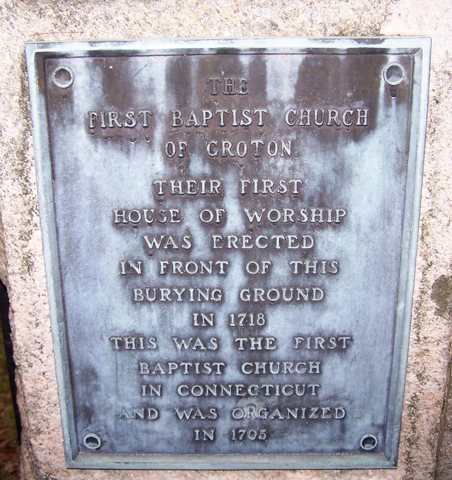 Southern Ct Paranormal Society First Baptist Church Cemetery, Old