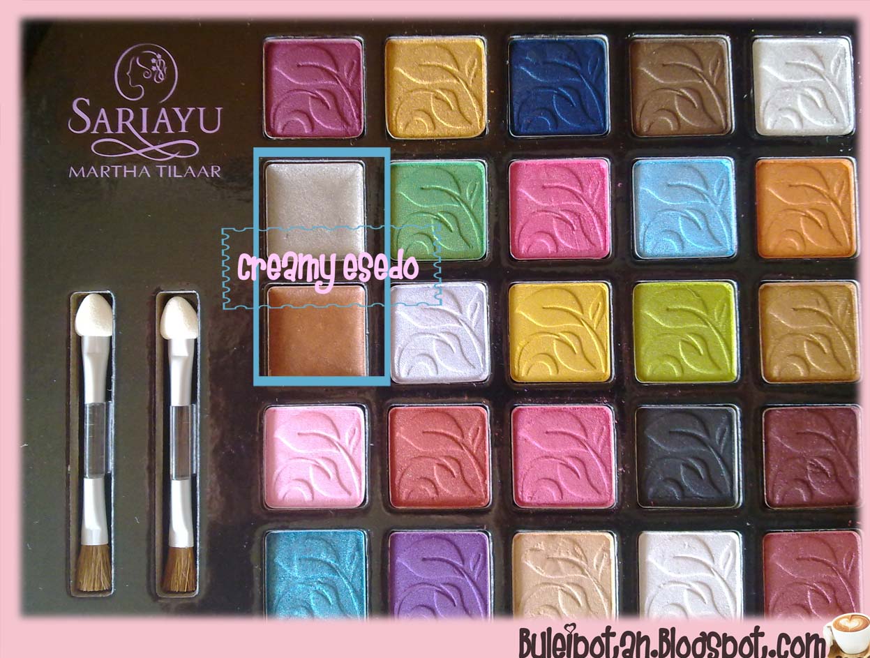 Eyeshadow Sariayu Vs Mustika Ratu product review sariayu 25th anniversary palette fotd Eyeshadow Sariayu Vs Mustika Ratu product review sariayu 25th anniversary palette fotd