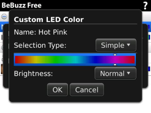 bebuzz free app led light colors