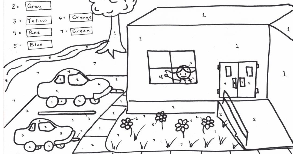 bryan's blog: Preschool color-by-number