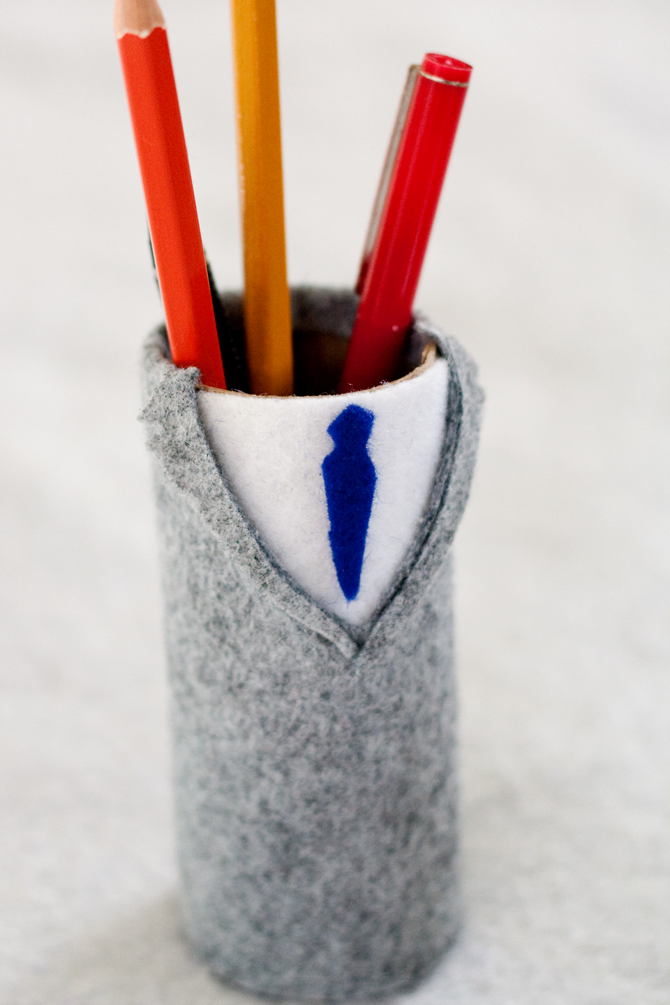 Mrs Ricefield A pen holder for father's day }{ Tutorial Thursdays