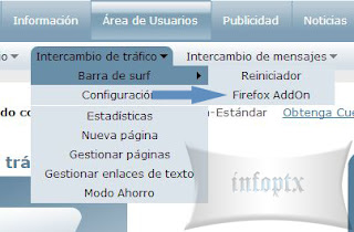 tutorial Ebesucher (traffic exchange) Extencion+mozilla