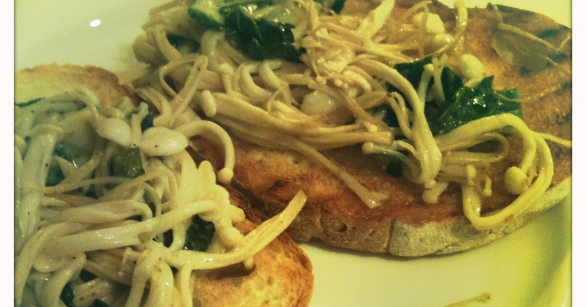 Blithe Moments Mushrooms on toast