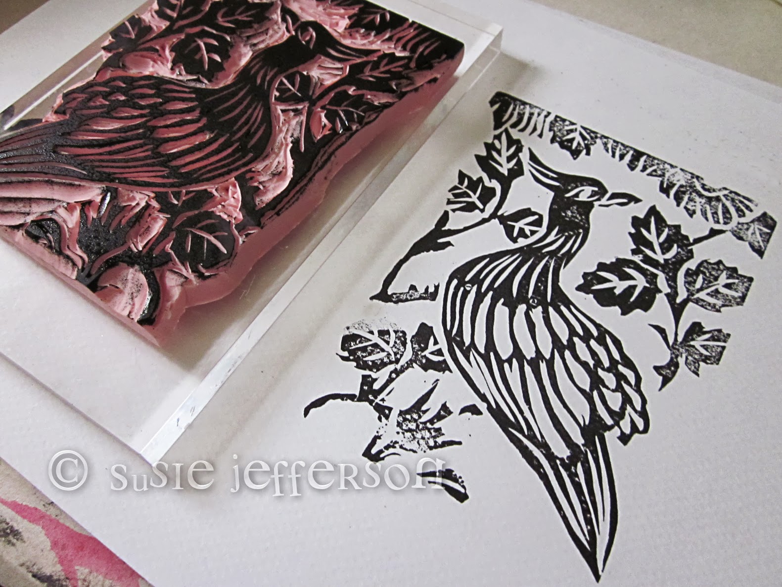 1st Floor Flat STAMP CARVING