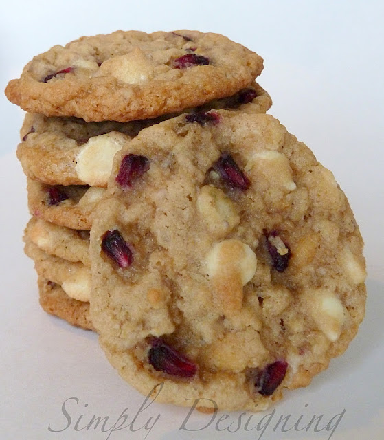 cookies+01 Pomegranate White Chocolate Chip Cookies 9