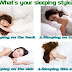 What Your Sleeping Style Says About You?