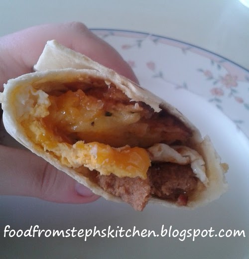 Steph's Kitchen The ultimate breakfast wrap