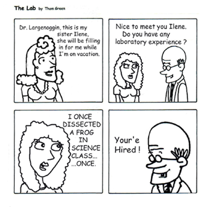 The Lab by Thom Green Cartoon #69