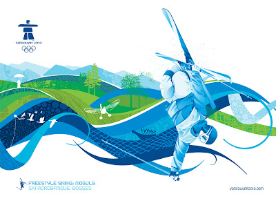 Free Vancouver 2010 Olympic Winter Games PowerPoint Background 20