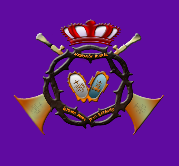 A.M.Ntro.Padre Jesús Nazareno ESCUDO OFICIAL DE LA A.M.NTRO. JESÚS