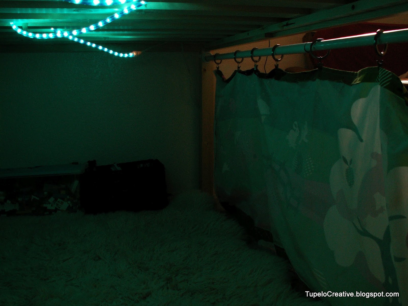 Tupelo Creative How I Made the Loft Bed Hideout