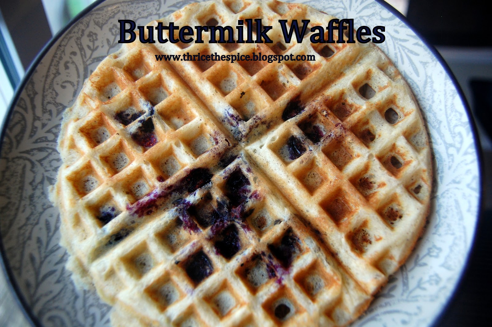 ThriceTheSpice Buttermilk Waffles