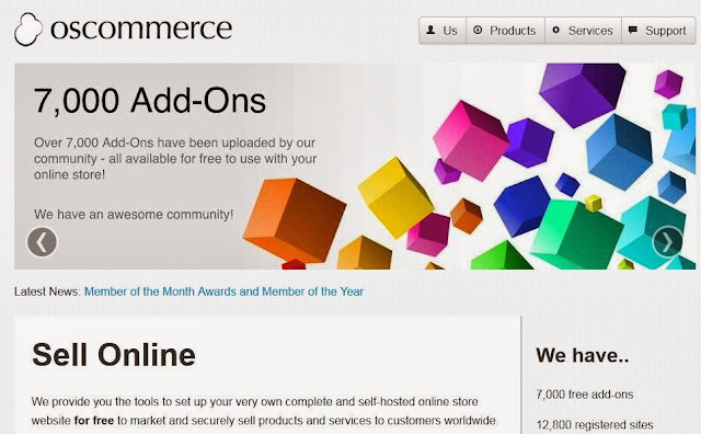 OsCommerce CMS