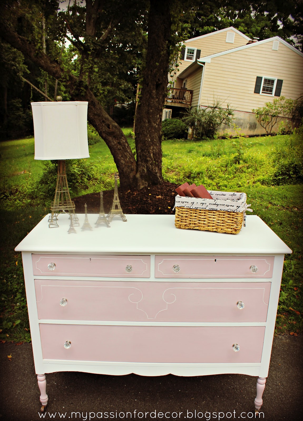 My Passion For Decor Pretty In Pink....Elle's Dresser