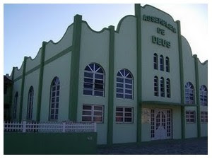 Templo sede: Assembleia de Deus - Porto Belo SC
