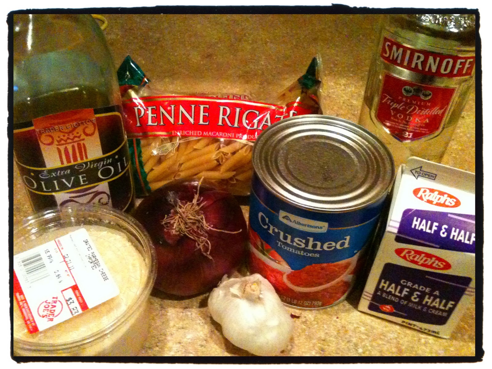 Delight's Bites Vodka Pasta a perfect pink sauce for Valentines!