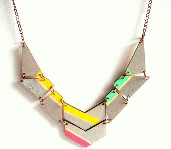 Fashionable And Funky Geometric Jewelry, 16 to 20 square wooden shapes which you can buy from a craft store or cut it out on your own to your choice Acrylic paints, Electric drill, Jump rings, Chain, Jewelry clasp and Pliers.One word that takes us back to school is geometry. Remember the circle, square, rectangular, diagonal, triangular drawings we all had to make and mug up to get good marks in the mathematics exam. Fashionable And Funky Geometric Jewelry, It’s much the same in geometric jewelry too. With abstract influences and geometric inspirations, geometric jewellery designs are absolutely chic, trendy and with a mind of their own. All it needs is a bit of form and shape to turn an ordinary jewellery accessory into an artistic one., Fashionable And Funky Geometric Jewelry, The kind of options available in geometric jewelry is far too many. There are triangles, circles and guess what, there is three-dimensional geometric jewellery available too. All of them roll up their sleeves in helping you portray a unique appearance with dramatic lines and bold patterns.Fashionable And Funky Geometric Jewelry. Is geometric jewellery the new thing to watch out in the fashion radar? Well, it has been around since 1970s. Today, you can spot it out in rings, necklaces, earrings and bracelets in diverse shapes such as square, circle, hexagon, sphere, rectangle, trapeze, triangle. In fact, triangles have been going hot for quite some time. All in all, geometric jewellery designs are fresh, nostalgic, versatile and will have you swooning over them.Geometric Necklace, Geometric Rings, Geometric Earring. Fashionable And Funky Geometric Jewelry, 16 to 20 square wooden shapes which you can buy from a craft store or cut it out on your own to your choice Acrylic paints, Electric drill, Jump rings, Chain, Jewelry clasp and Pliers.One word that takes us back to school is geometry. Remember the circle, square, rectangular, diagonal, triangular drawings we all had to make and mug up to get good marks in the mathematics exam. Fashionable And Funky Geometric Jewelry, It’s much the same in geometric jewelry too. With abstract influences and geometric inspirations, geometric jewellery designs are absolutely chic, trendy and with a mind of their own. All it needs is a bit of form and shape to turn an ordinary jewellery accessory into an artistic one., Fashionable And Funky Geometric Jewelry, The kind of options available in geometric jewelry is far too many. There are triangles, circles and guess what, there is three-dimensional geometric jewellery available too. All of them roll up their sleeves in helping you portray a unique appearance with dramatic lines and bold patterns.Fashionable And Funky Geometric Jewelry. Is geometric jewellery the new thing to watch out in the fashion radar? Well, it has been around since 1970s. Today, you can spot it out in rings, necklaces, earrings and bracelets in diverse shapes such as square, circle, hexagon, sphere, rectangle, trapeze, triangle. In fact, triangles have been going hot for quite some time. All in all, geometric jewellery designs are fresh, nostalgic, versatile and will have you swooning over them.Geometric Necklace, Geometric Rings, Geometric Earring.