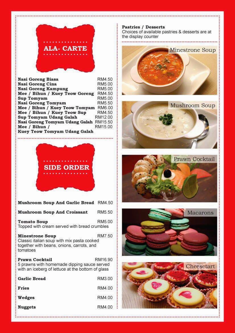 Port Cafe Bangi Menu Port Cafe Bangi Menu