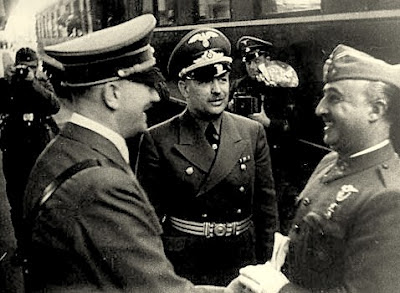 estacion hendaya reunion hitler y franco llegada de franco a hendaya