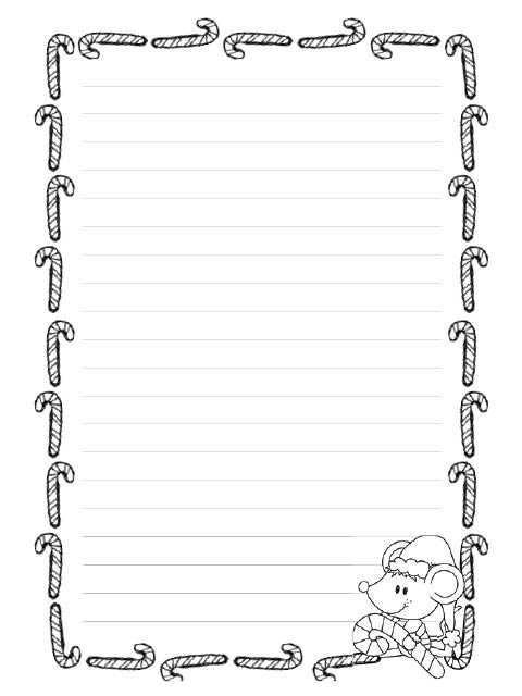 Christmas writing paper uk