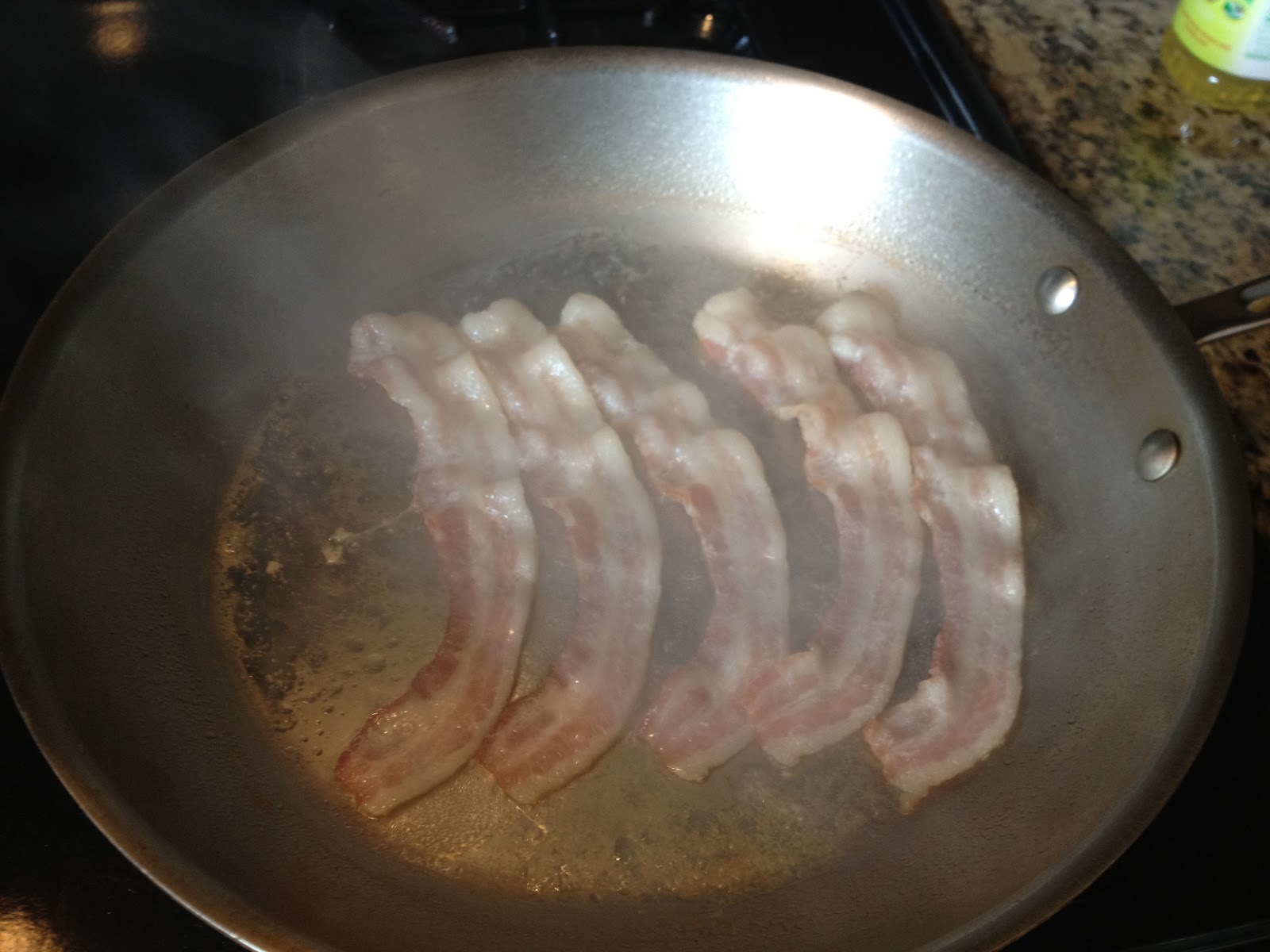 Foodmancing the Girl® Technique Cooking Bacon.....in Water
