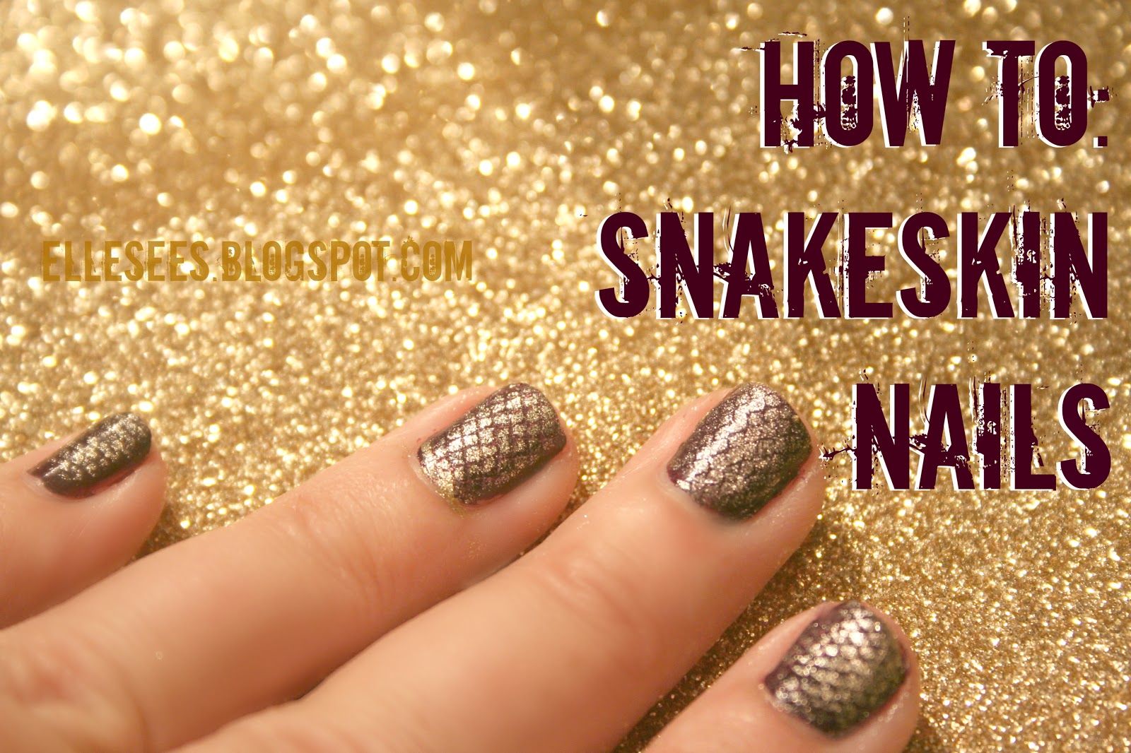 Snakeskin Nails - wide 5