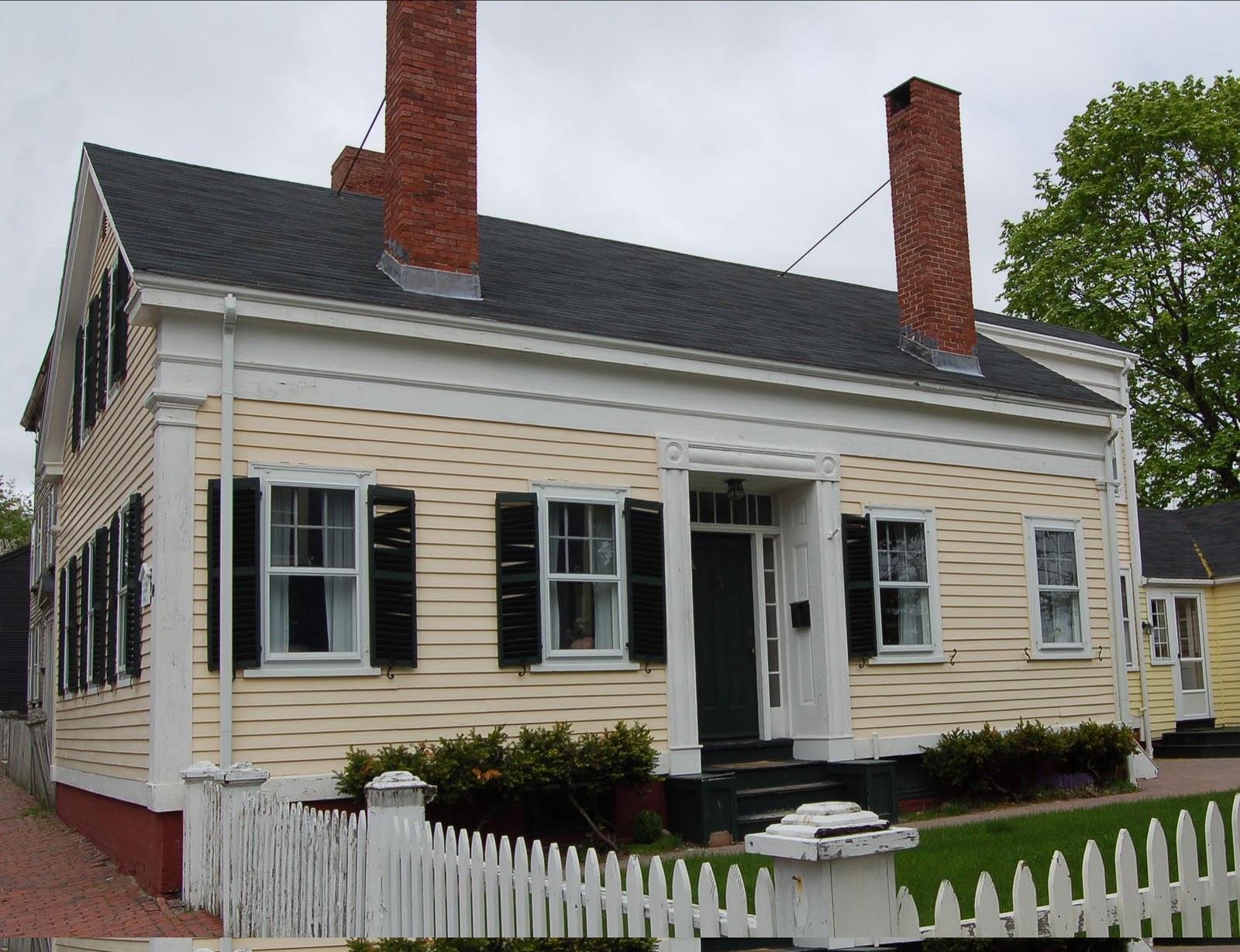 The Old House Blog Greek Revival America S First National The Old House Blog